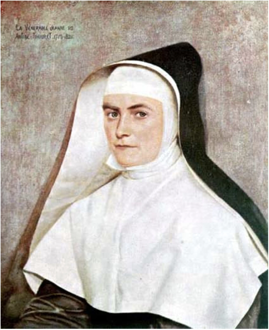 Portrait de Sainte Jeanne Antide Thouret